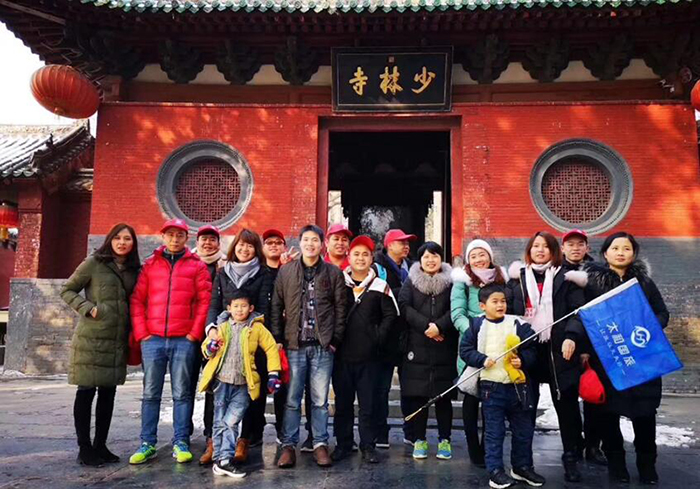 Warmly welcome the distributors of Guilin, Guangxi to visit Nongda Biochemical Company and visit Shaolin Temple.(圖3)